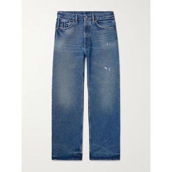 블루 스트레이트 레그 청바지 151918177