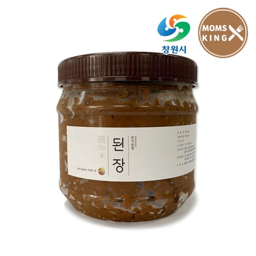 맘스킹 창원몰 장원식품 수제로 만든 된장 1kg