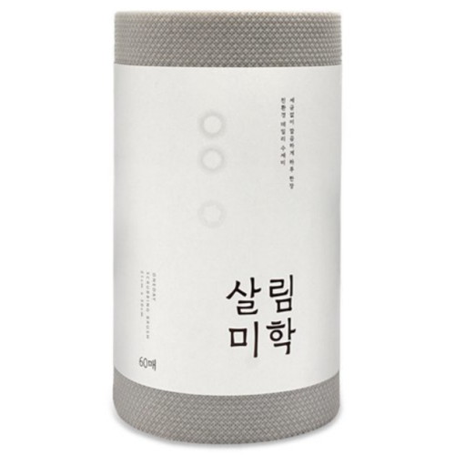 미벨라  살림미학 데일리 일회용 수세미 60매[1개(60매)]