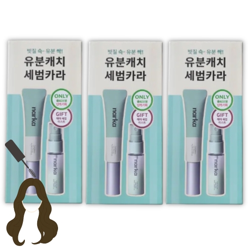 나르카 프레시 세범 헤어 마스카라 15g (3개)