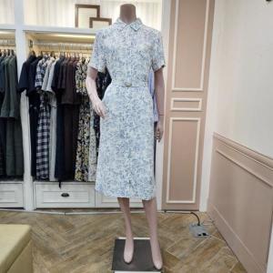 BCBG 라디에르 벨티드 원피스 B4C7O661