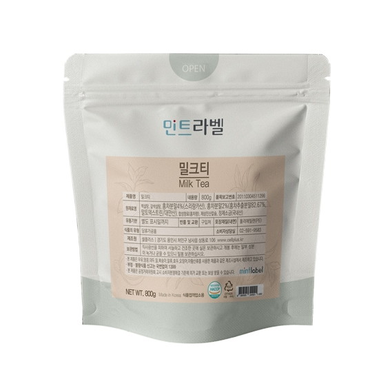 셀플러스 민트라벨 밀크티 파우더 800g (2개)_이미지