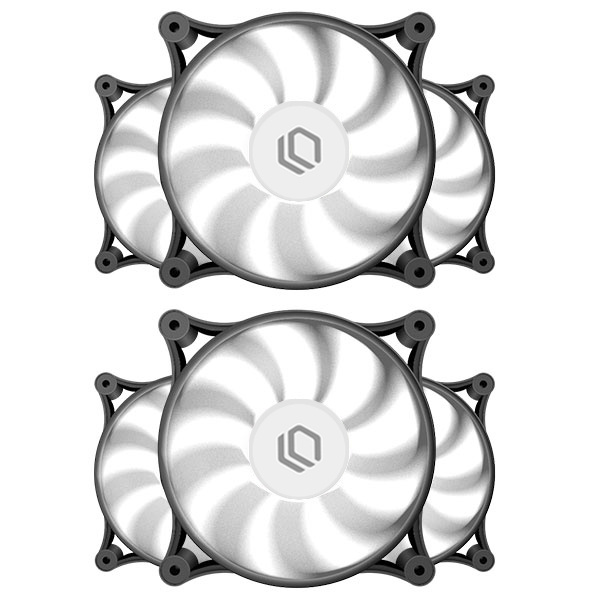 LEADCOOL 120 LED WHITE (6팩, 블랙)