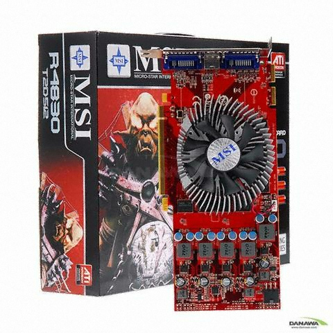MSI 라데온 HD 4830 OC 512MB_이미지