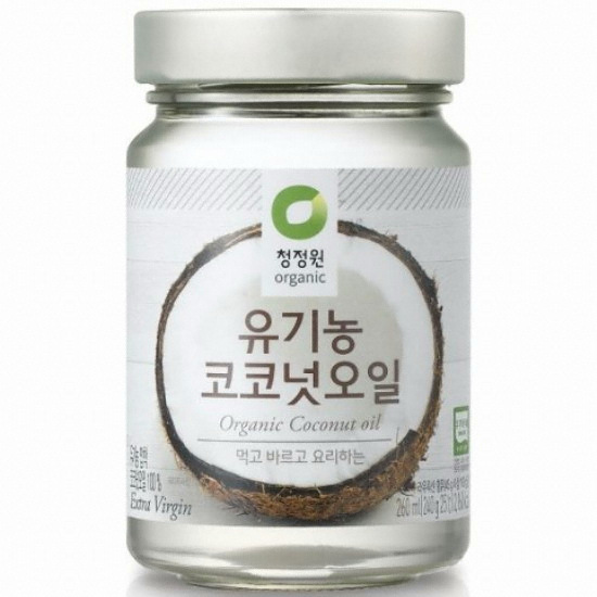 청정원 유기농 코코넛오일 260ml이미지입니다. 누르면 해당 게시물로 새창이동합니다.