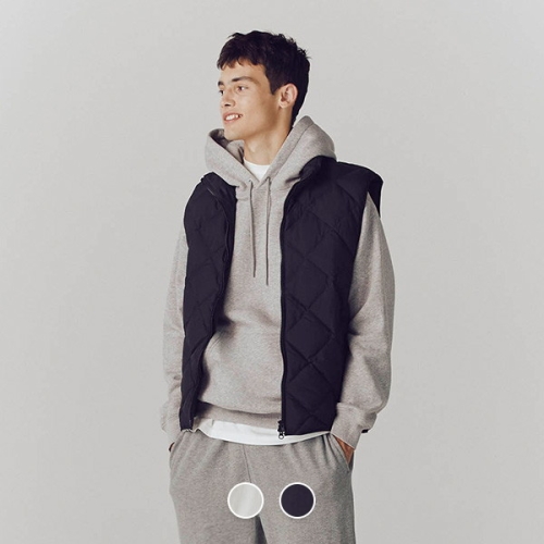 072915 초경량 목넥 집업 베스트