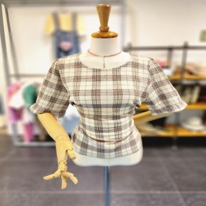 피비체크블라우스 DO4WBL45