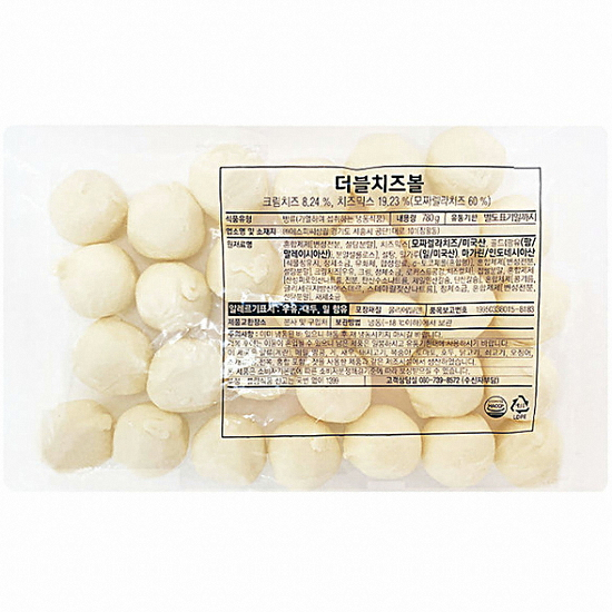 SPC삼립 더블치즈볼 780g (1개)