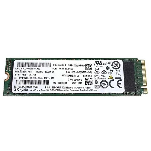 SK하이닉스 BC711 M.2 NVMe 벌크이미지입니다. 누르면 해당 게시물로 새창이동합니다.