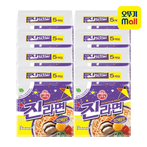 오뚜기 진라면 약간매운맛 120g (40개)_이미지