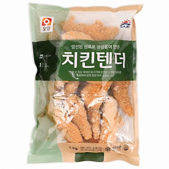 사조오양 치킨텐더 1kg (10개)