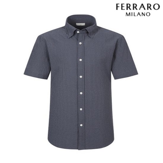 슈페리어 페라로밀라노 솔리드 서커 셔츠 AMSFTWB20237