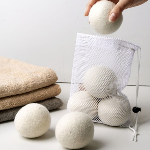 인블룸 먼지쓱싹 정전기 안심 양모볼 6cm 다용도 매쉬망 SET [6개]