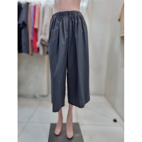 수인터내셔날 올앤선드리 밴딩 와이드 8부바지 A4M5P343