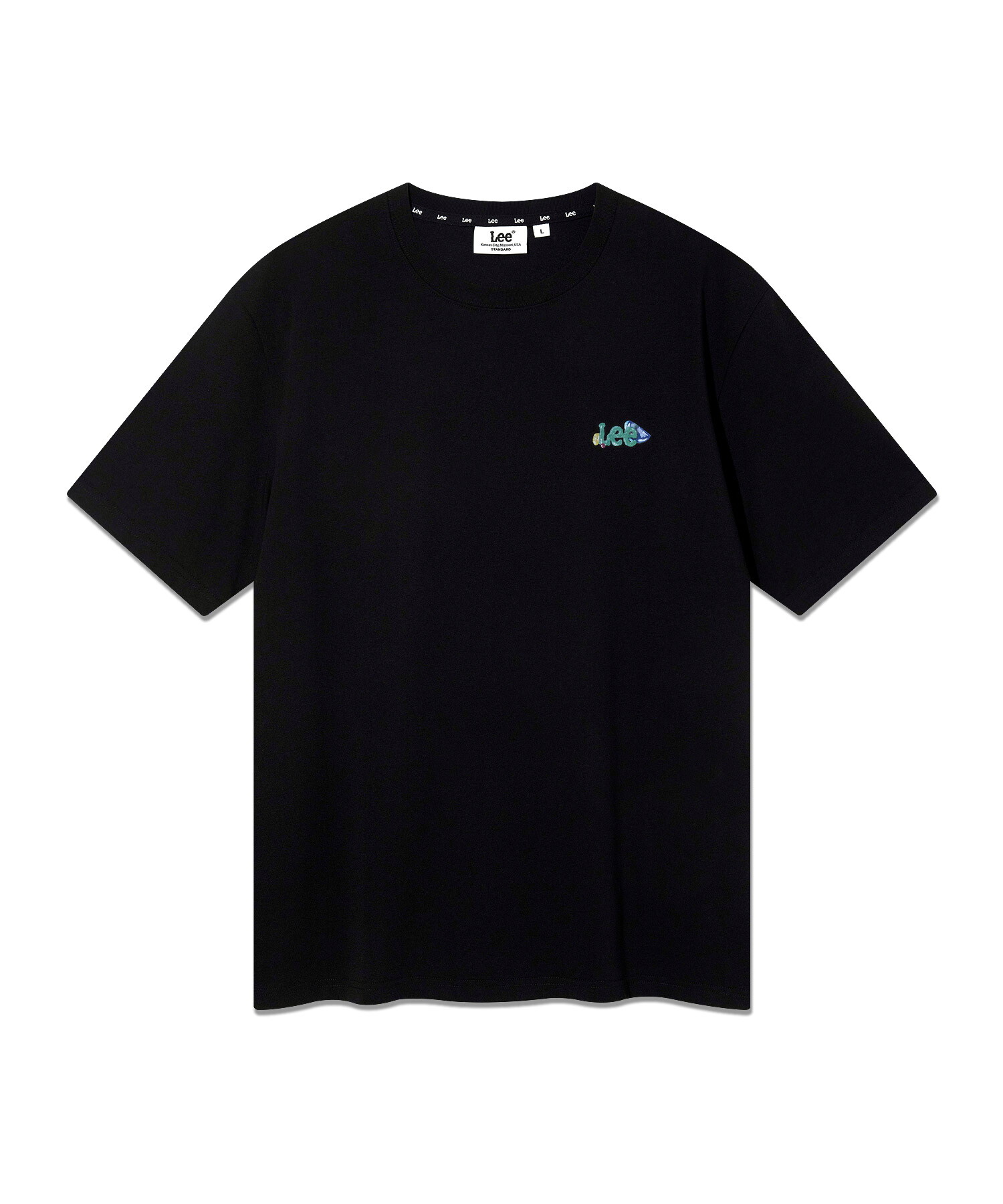 LEE 공용 썸머 버디리 그래픽 반팔 티셔츠 B1 LE2602ST32 WH BK_이미지