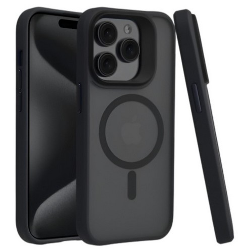 케이스허브 아이폰14 프로 맥스 맥세이프 올블랙 에디션 케이스