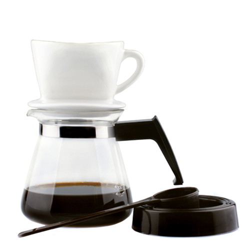 [불명] 프랜드 도자기 드립세트 화이트 102LD_이미지