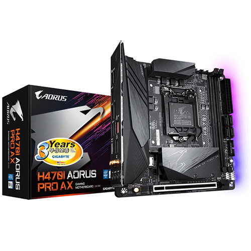 GIGABYTE H470I AORUS PRO AX �Ǿ���Ʈ