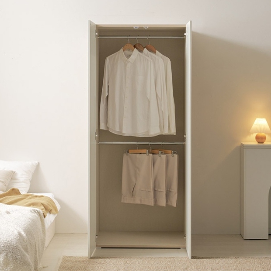 BIF보루네오 아르메 오브제 LPM 키큰장 도어 거울 옷장세트 2400_이미지