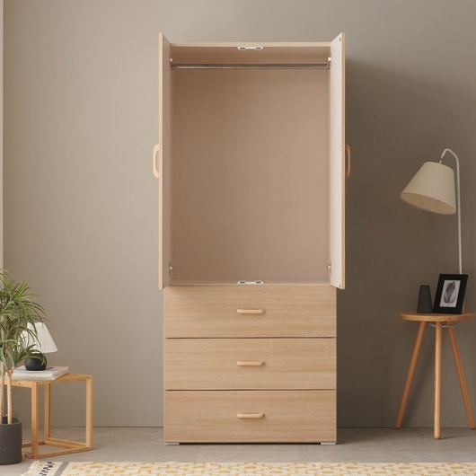 BIF보루네오 아르메 오브제 LPM 키큰장 도어 거울 옷장세트 2400_이미지