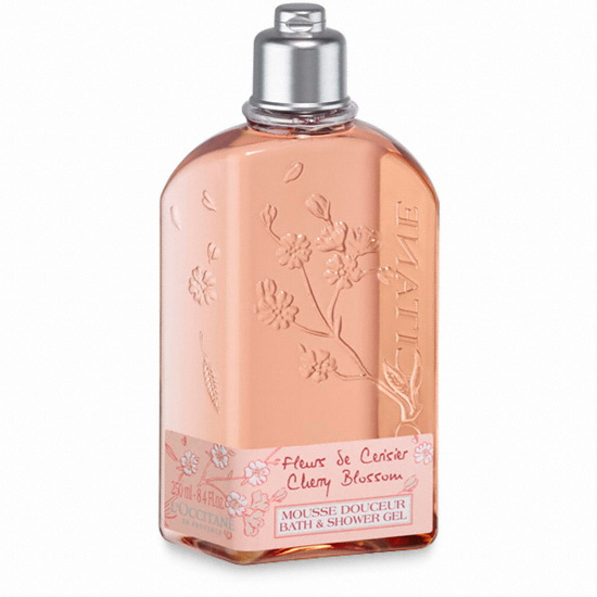 록시땅 체리 블라썸 배쓰 샤워젤 250ml (1개)