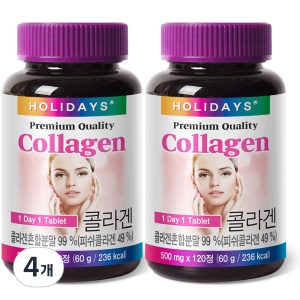 홀리데이즈 프리미엄 콜라겐 4개 60g