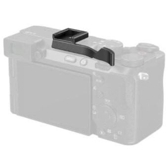 스몰리그 4820 <b>SONY</b> <b>A7C</b>, <b>A7C</b> II, <b>A7C</b> R용 엄지그립 블랙