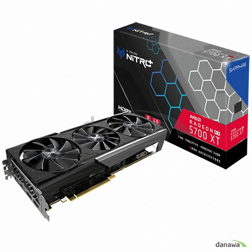 SAPPHIRE 라데온 RX 5700 XT NITRO+ OC D6 8GB Tri-X_이미지