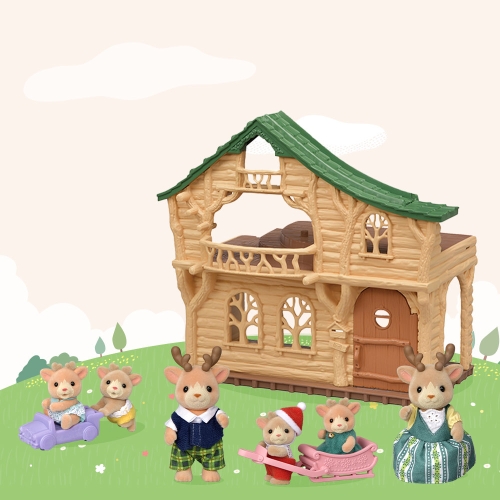 실바니안 패밀리 순록 가족의 호숫가 오두막집 세트이미지입니다. 누르면 해당 게시물로 새창이동합니다.