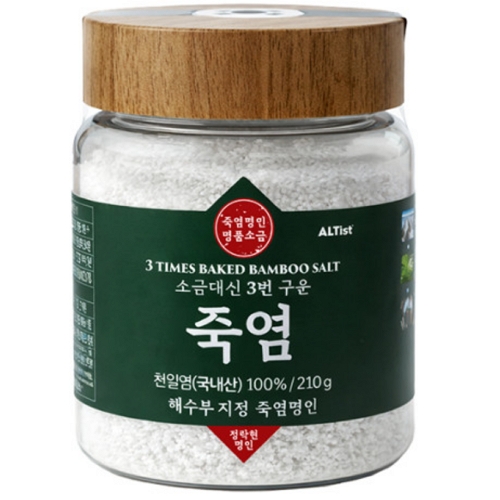 알티스트 소금대신 3번 구운 죽염 210g