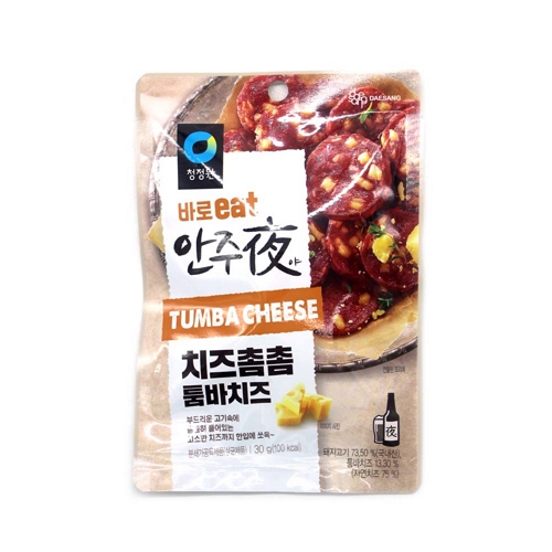 대상 청정원 안주야 치즈촘촘 툼바치즈 육포 30g