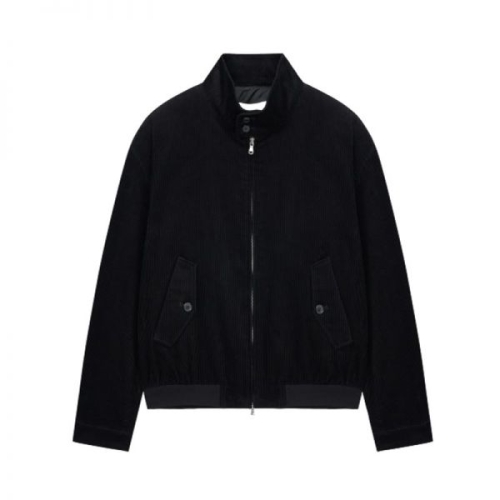 LF TNGT 국내판 자켓 Corduroy Harrington Jumper Black TNJU6E101BK