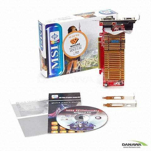 MSI 지포스 7300LE NX7300LE-TD256EH 256MB LP 웨이코스_이미지