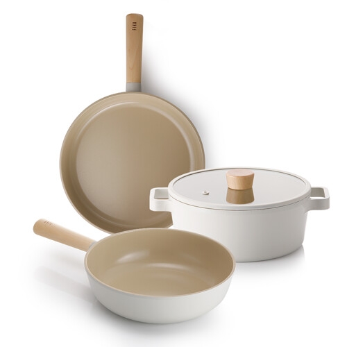 피카 IH 쿡웨어 3종(양수22+팬28+웍26)