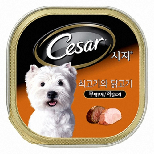 시저 쇠고기와 닭고기 100g (10개)_이미지
