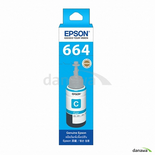Epson 정품 664 (T664200) 파랑 2개_이미지