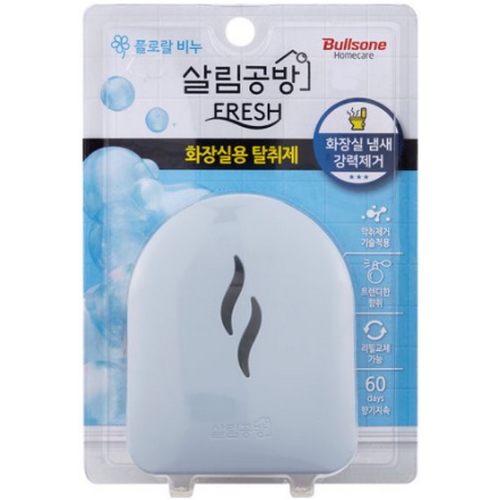 살림공방 화장실용 탈취제 플로랄 비누 10ml (2개)_이미지