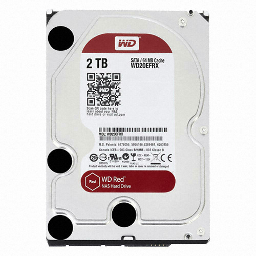 Western Digital WD RED 5400/64M (2TB, WD20EFRX)_이미지