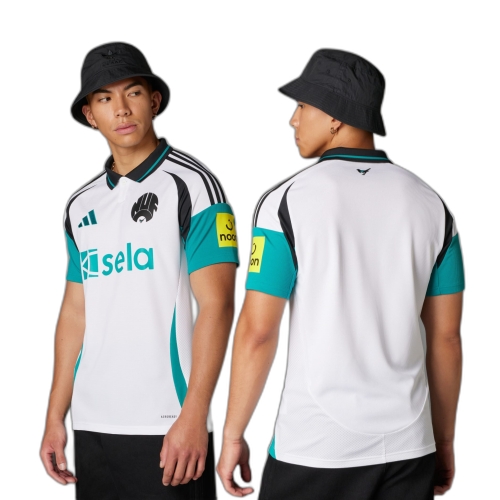  아디다스 Newcastle United FC 24 25 써드 져지 화이트 EQT 이큐티 그린 블랙 IW0390