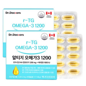 닥터닥터스 알티지 오메가3 1200 90캡슐