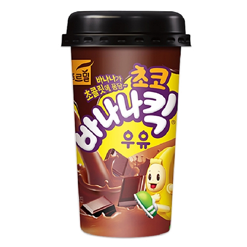 푸르밀 초코 바나나킥 우유 200ml (10개)_이미지
