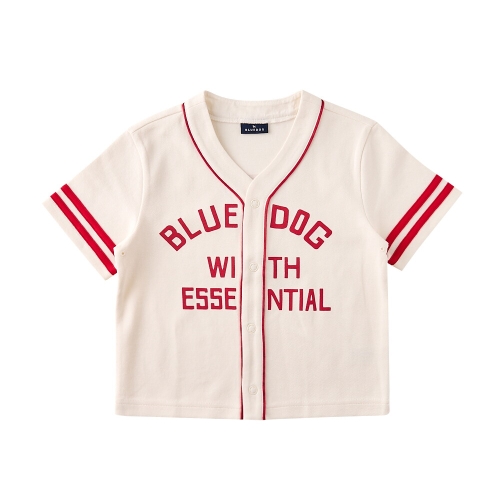 블루독 정 CR 베이스볼오픈티셔츠 25175-201-01