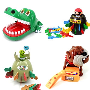 JK월드 해적룰렛 특대형  복불복 불독조심 보드게임 룰렛게임