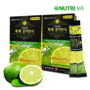 조아제약 뉴트리365 스파클링 톡톡 깔라만시 5g 14포 (2개)_이미지