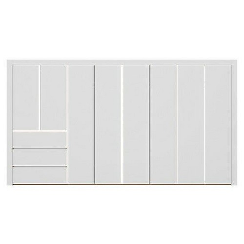 한샘 바이엘 채널 붙박이장 데일리서랍형 (380cm)_이미지