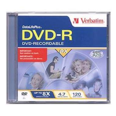 버바팀 DVD-R 4.7GB 8x 쥬얼 1장_이미지
