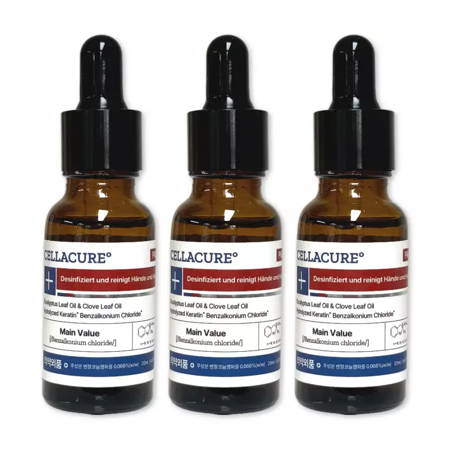 셀라큐어 문제성발톱 솔루션 손발톱영양제 20ml (3개)_이미지