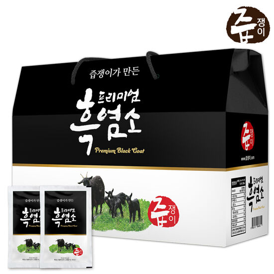 즙쟁이 프리미엄 흑염소 70ml 30포 (1개)_이미지