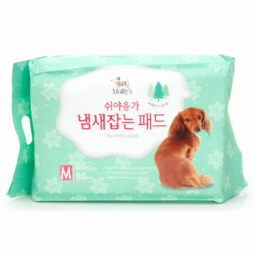 몰리스 쉬야응가 냄새잡는 패드 M 80매 (1개)_이미지