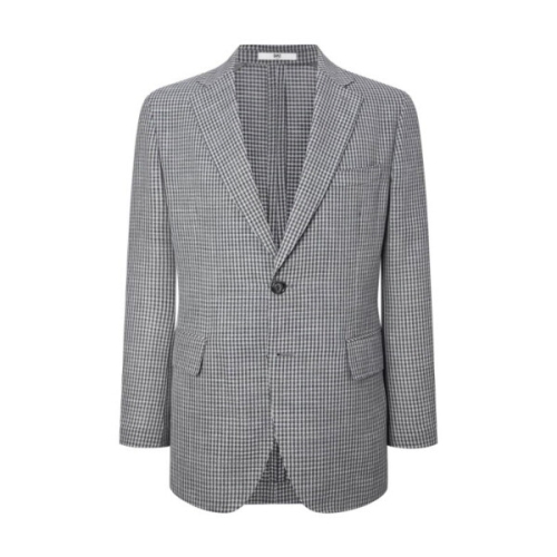 LF 닥스 남성 트리아세테이트 그레이 써머 자켓_DMJA5B141G2_이미지